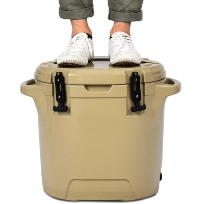 Contenitori per il trasporto di alimenti isolati rotomolded da 25L, box frigo professionale per campeggio e uso medico