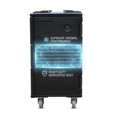 Hotel Food Pan Carrier Box 42L Ultra-Silent Isolated Catering Box Servizio in camera Attrezzature per banchetti