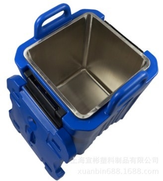 alimento isolato prodotti Pan Carriers For Hot Food di 50L Rotomoulded