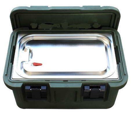33L ha isolato i contenitori di trasporto dell'alimento GN Pan With Seal Carrier
