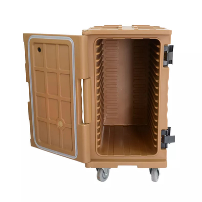 Alimento isolato di plastica Pan Carrier Hot Cold Holding 120L di Rotomolding
