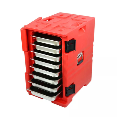 Alimento isolato di plastica Pan Carrier Hot Cold Holding 120L di Rotomolding