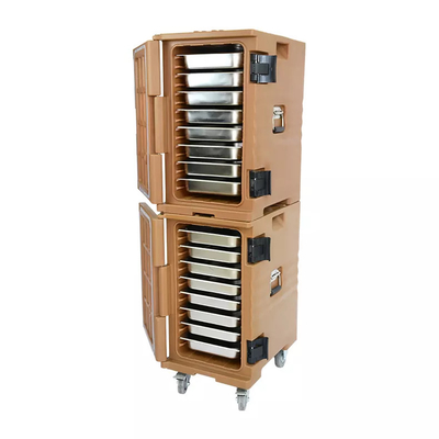 Carretti isolati commerciali di trasporto di Pan Carrier Catering Thermo Box dell'alimento