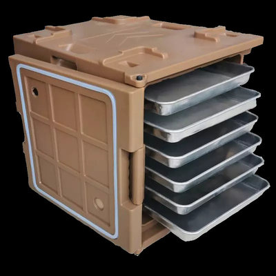 Alimento isolato mensa d'approvvigionamento Pan Carrier For Keep Food caldo