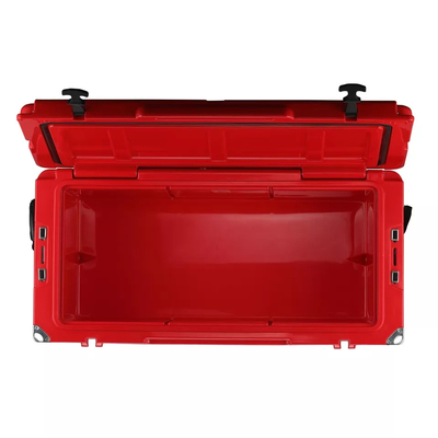 Dispositivo di raffreddamento a ruote di plastica impermeabile del contenitore di ghiaccio di 135QT Rotomolded