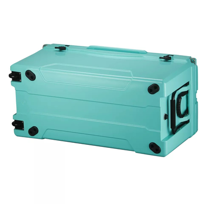 Dispositivo di raffreddamento a ruote di plastica impermeabile del contenitore di ghiaccio di 135QT Rotomolded
