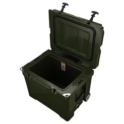 Recipiente trainabile 40L del pesce di Rotomoulded della scatola più fresca di plastica dura impermeabile dei prodotti