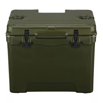 Recipiente trainabile 40L del pesce di Rotomoulded della scatola più fresca di plastica dura impermeabile dei prodotti