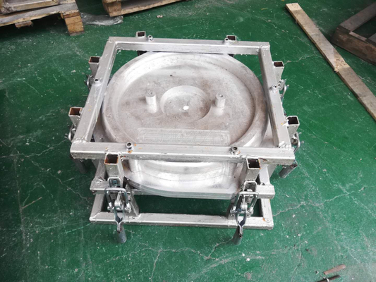 Muffa di alluminio rotazionale di Roto di montaggio per le parti di plastica