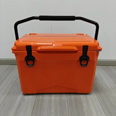 Prezzo di fabbrica raffreddatori industriali moderni 12QT/18QT/25QT raffreddatore per campeggio isolato con maniglia per scatola di raffreddatore rotomoldato esterno