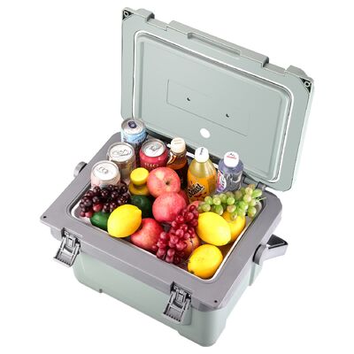 Mantiene il cibo caldo o freddo per 4-6 ore, trasportatore di cibo con caricamento dall'alto, dimensioni interne 54,5 x 33,5 x 50 cm, trasportatore per consegne di cibo