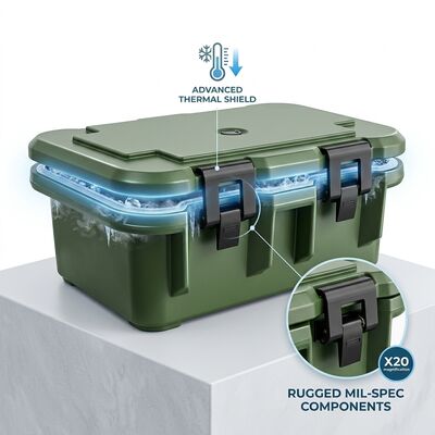 Contenitori alimentari isolati militari da 30L