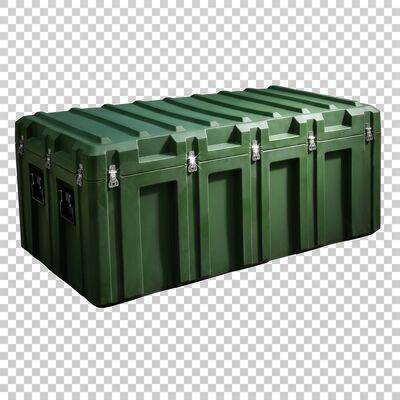 Cassetta degli attrezzi rotomolded compatta da 400 mm, impermeabile IP65, antipolvere, custodia portatile in LLDPE