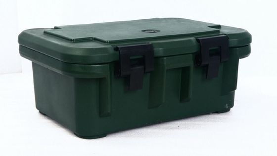Porta cibo isolato da 33L con porta rimovibile, ritenzione estesa, scatola di trasporto GN rotomolded