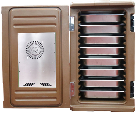 220V 110V ha riscaldato l'alimento Pan Carrier, trasportatore isolato 120L di scaldavivande