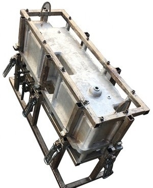 Muffa su misura di modellatura rotazionale, muffa orizzontale del serbatoio di acqua di Rotomoulding