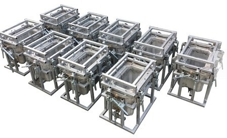 Muffa su misura di modellatura rotazionale, muffa orizzontale del serbatoio di acqua di Rotomoulding