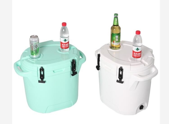 dispositivo di raffreddamento del ghiaccio di 25L Rotomolded, scatola più fresca rotonda di campeggio all'aperto