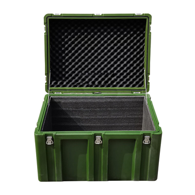 Cassetta portautensili accatastabile di Rotomolded, caso duro 800x600x540mm di stile militare