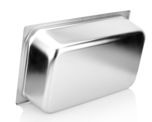 1/3 di acciaio inossidabile Gastronorm Pan Ice Cream Buffet Container