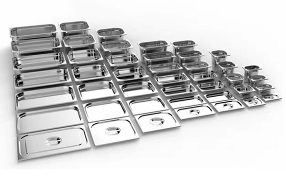 Gli Stati Uniti disegnano l'alimento Pan Superior Heat Conductivity di GN2/1 GN2/3 ss