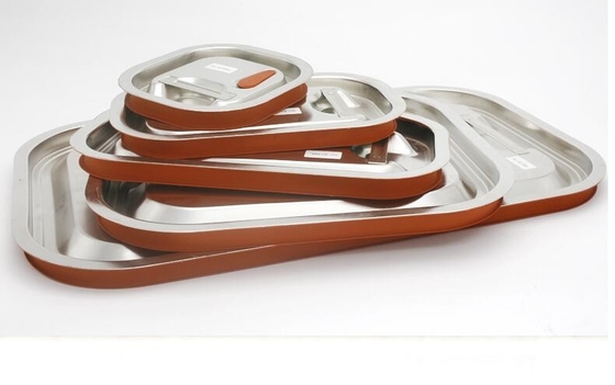 Alimento Pan With Lid, pentola di acciaio inossidabile della cucina del buffet di acciaio inossidabile