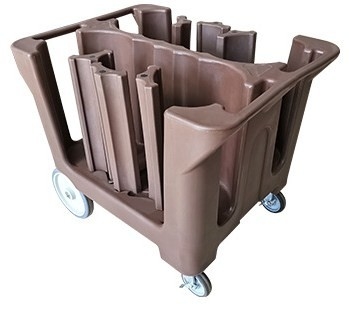 Maniglie doppie di Cart With Divider del carrello mobile del piatto del NSF