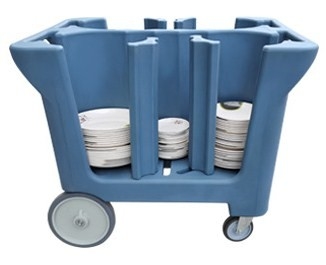 Maniglie doppie di Cart With Divider del carrello mobile del piatto del NSF