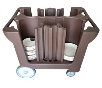 Maniglie doppie di Cart With Divider del carrello mobile del piatto del NSF