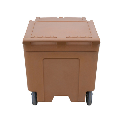 110 litri di recipiente portatile di plastica del ghiaccio sulle ruote per servizio dei pasti e della bevanda