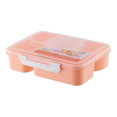 contenitori di plastica riutilizzabili del pranzo 1170ml con le tazze dell'acqua della minestra