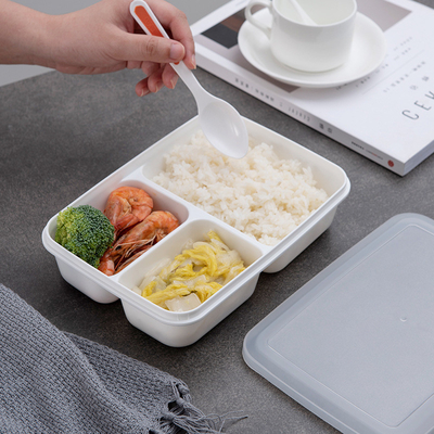 Eco BPA amichevole pp liberi Bento Lunch Box For Kids di plastica