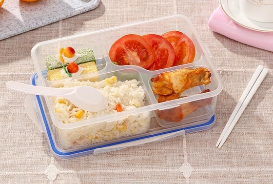 Divisore sveglio portatile del pranzo del commestibile pp del peso leggero di plastica riutilizzabile dei contenitori