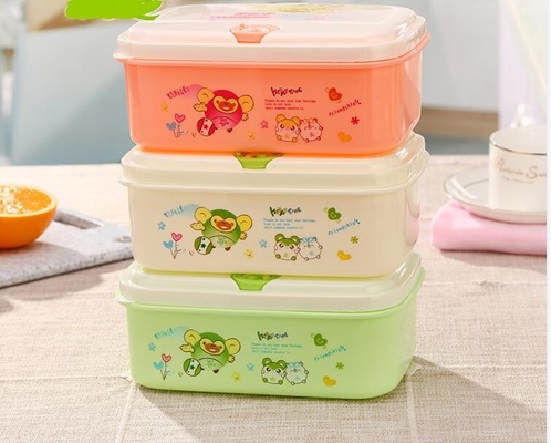contenitori di plastica riutilizzabili del pranzo 960ml, contenitori riutilizzabili della preparazione del pasto