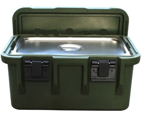 33L ha isolato i contenitori di trasporto dell'alimento GN Pan With Seal Carrier