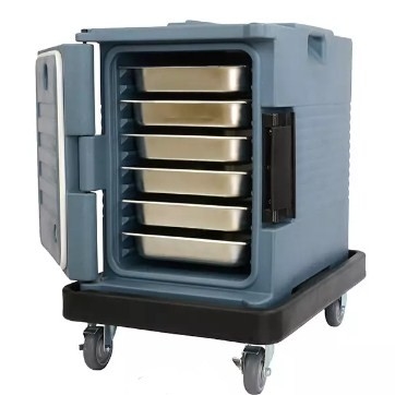 L'unità di elaborazione del PE ha isolato la scatola termica 90L di Pan Carrier Plastic Food Warmer dell'alimento