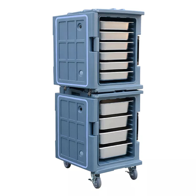 Carretti isolati commerciali di trasporto di Pan Carrier Catering Thermo Box dell'alimento