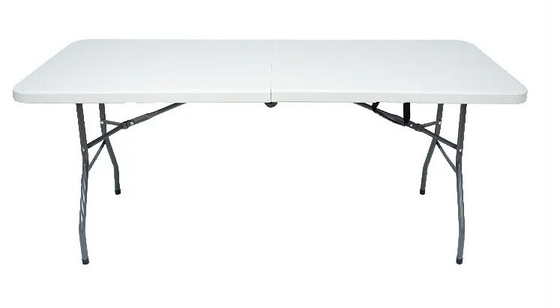 Portatile all'aperto dell'interno di campeggio di plastica pratico resistente della sedia di tavolo pieghevole 6ft