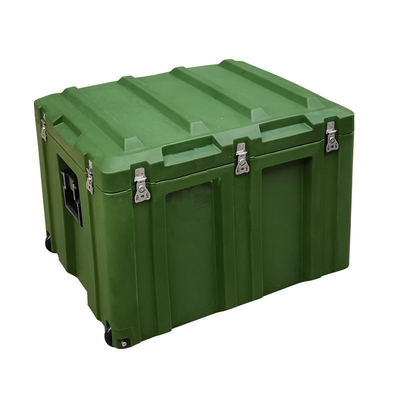 Cassetta portautensili accatastabile di Rotomolded, caso duro 800x600x540mm di stile militare